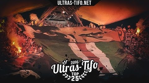 Top 25 TIFO actions in 2016 by ultras-tifo.net