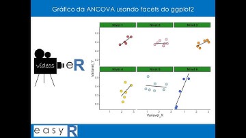 Gráfico da ANCOVA usando facets do ggplot2 | eR Vídeos #10