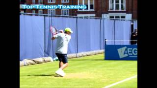 Dominic Thiem Forehands-Backhands Slow Motion 2014