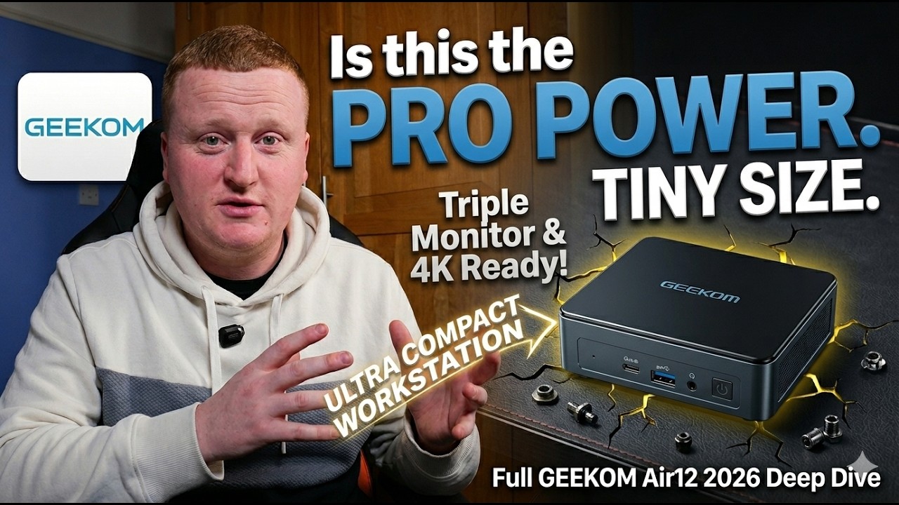 Best Budget-friendly Minimalist Desktop 2026? 🎓 GEEKOM Air12