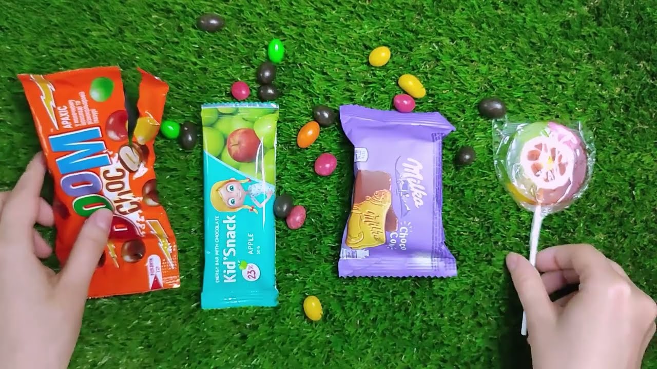 🍑 Candy and Snack Compilation of the audience choice ASMR