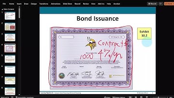 Chapter 10   Accounting for Long Term Liabilities (Bonds, Discount, Premium, Notes...)