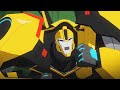 Bumblebee's Big Squeeze | Robots in Disguise (2015) | Season 1 | Transformers Official
