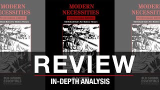 Modern Necessities: Professional Edition Review Old-School Essentials by The Scrying Dutchman