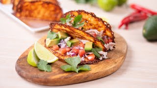 Keto Taco Shells Recipe - How To Make Low Carb Cheese Tacos Easy 1 Ingredient