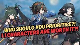 SKIP Zhu Yuan For The NEW 1.1 Characters?! Which Character Has The Most Value?! | Zenless Zone Zero