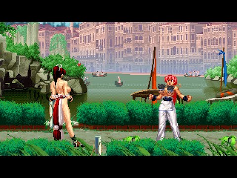 KOF MUGEN Mai Shiranui Vs Kung Fu Girl
