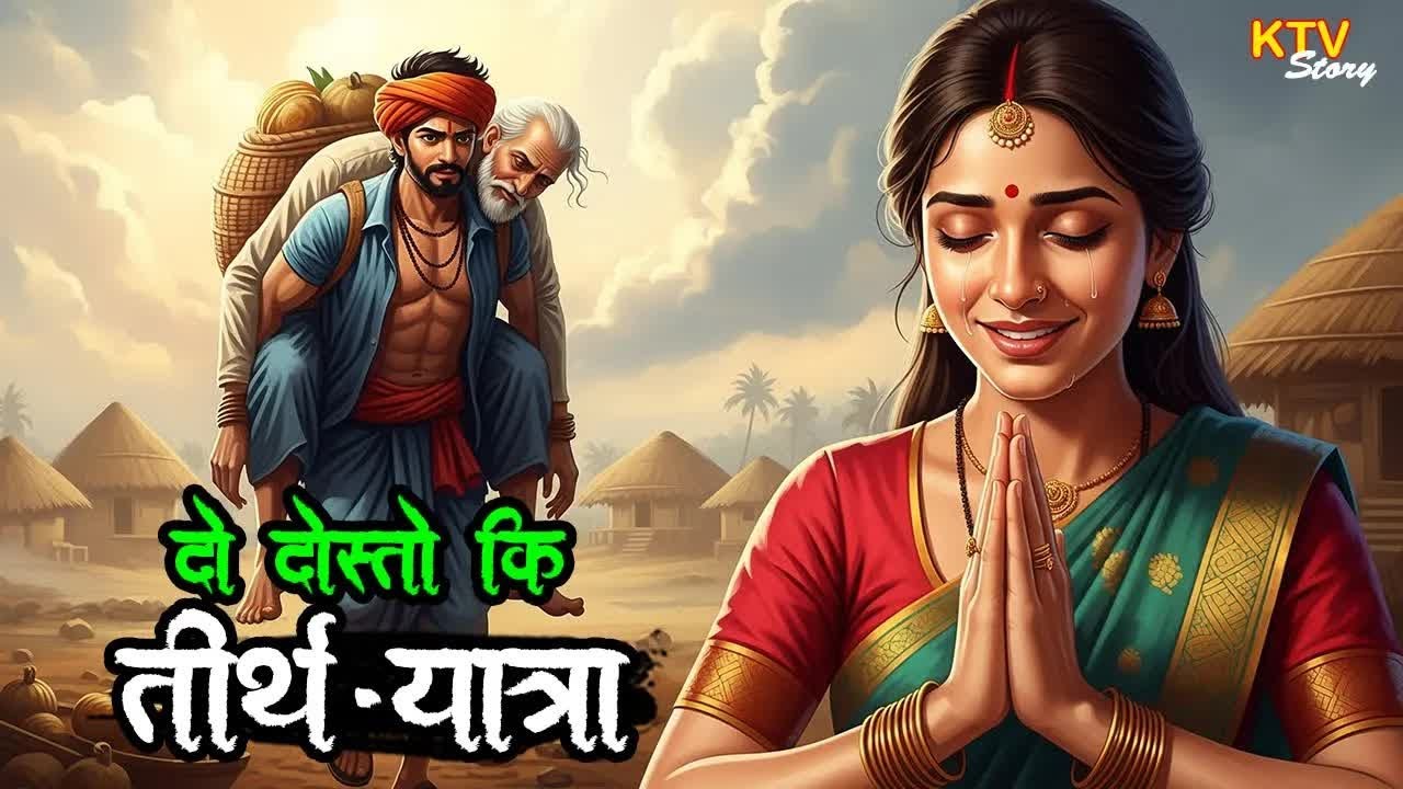 KTV704 दो दोस्तों की तीर्थयात्रा, Man Ko Chhu Lene Wali 3 Kahaniya, New Hindi Story, @KTVStory.