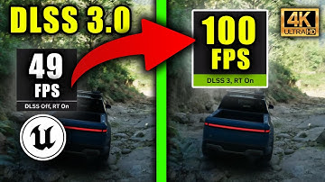 Double Your FPS in Unreal Engine 5.2 (DLSS 3.0) 4K