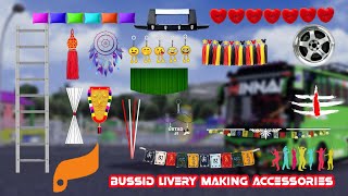 60+accessories in bussid livery making accessories part 1 !4 IDEAS screenshot 4