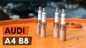 Hoe een bougies vervangen op een AUDI A4 B8 Sedan [AUTODOC-TUTORIAL]
