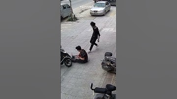 Father becomes human shield to protect baby from falling