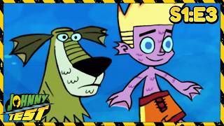 Download lagu Aqua Johnny / Johnny & the Amazing Turbo Action | Johnny Test | Season 1: Episode 3