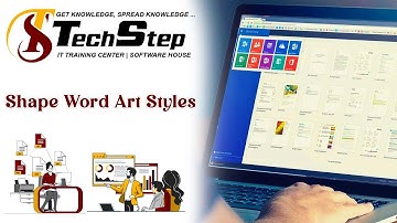 Lecture 13 | Shape Word Art Styles | Office Management Tutorial 2023 | TechStep Sahiwal