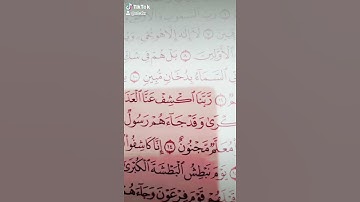 فارتقب يوم تاتي السماء بدخان. سورة الدخان قراءة مميزة قران كريم