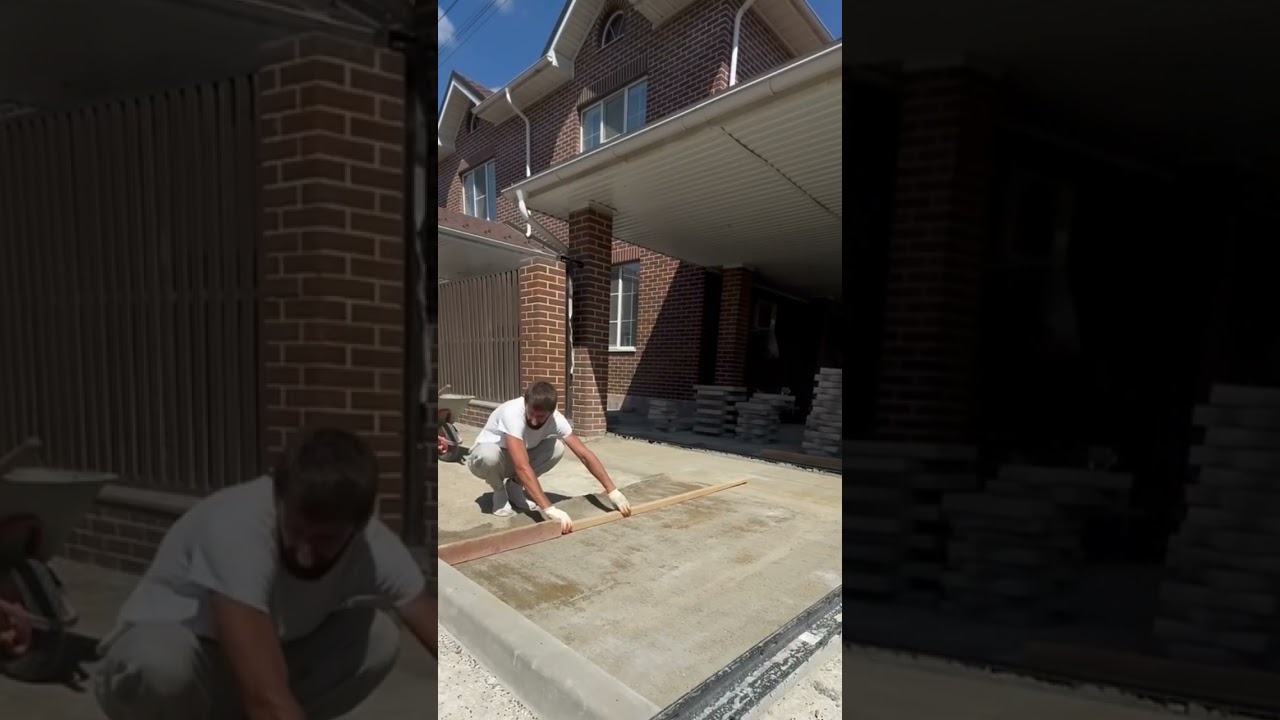 #укладкатротуарнойплитки