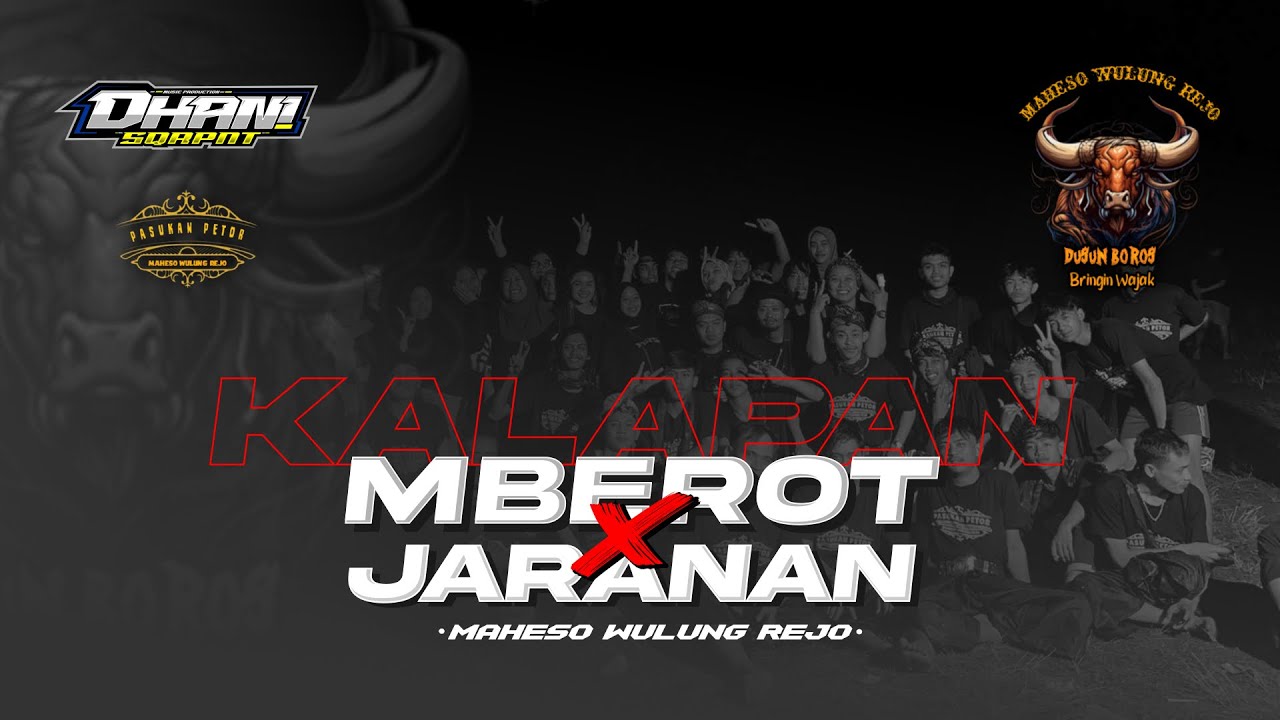 DJ BANTENGAN KALAPAN JARANAN X MBEROT | YANG KALIAN TUNGGU | MAHESO WULUNG REJO | DHANI SQUAREPANT