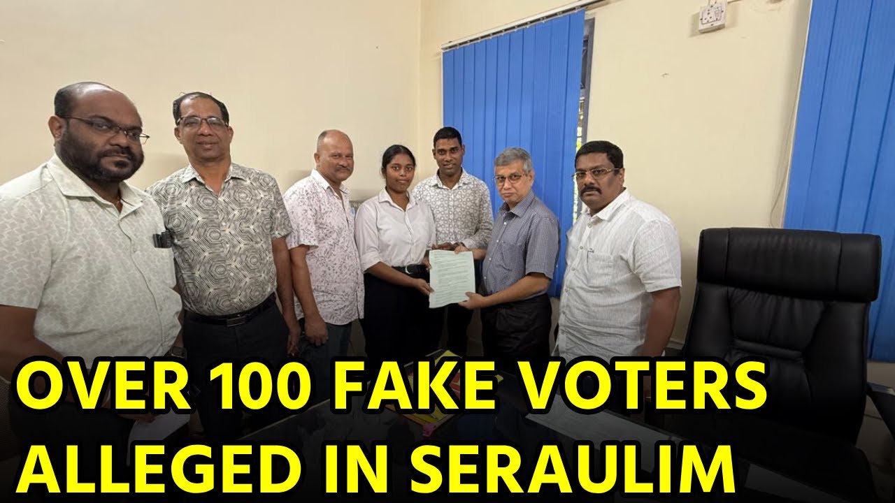 Fake Voter Allegations Put Goa’s Electoral Rolls under Lens||GOA365 TV