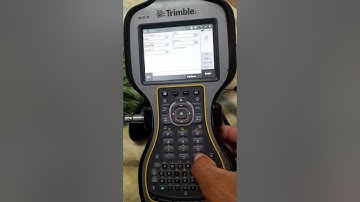 Trimble r8 gps  key in coordinate