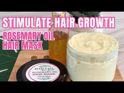 DIY Rosemary Oil For Hair Growth Deep Conditioner Stimulate Hair Growth, Moisturize Dry Damaged Hair