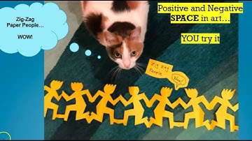 2 Fun & Simple Positive & Negative Cut Paper Art Projects