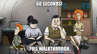 60 Seconds! - Full Game Walkthrough