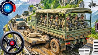 US Army Cargo Truck Driver - Offroad Military Transport Games 2026 - Android Gameplay screenshot 1