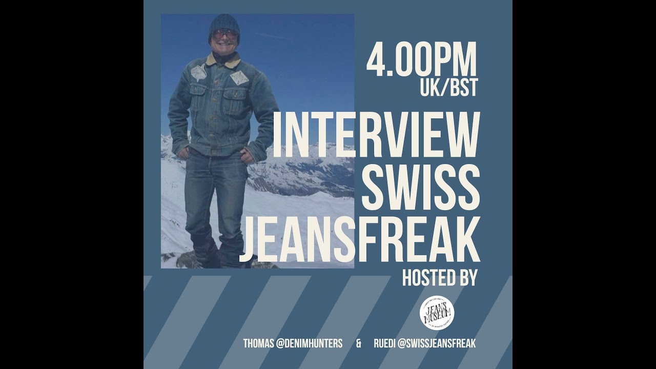 RUEDI SWISS JEANS FREAK & THOMAS DENIMHUNTERS GDH 31/05/2020