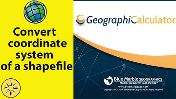convert coordinate system of a shapefile