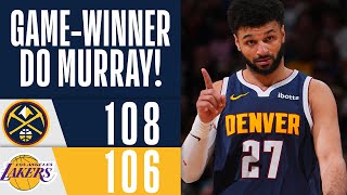 MURRAY FAZ GAME-WINNER SURREAL, E NUGGETS ELIMINAM LAKERS DOS PLAYOFFS!