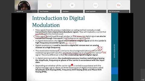 Lecture Digital Modulation  part 1