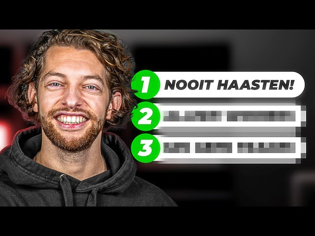 STOP Met Haasten En Word NU Winstgevend! - Trading Podcast - Ep. 203