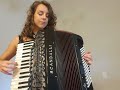 Accordion Mademoiselle De Paris French