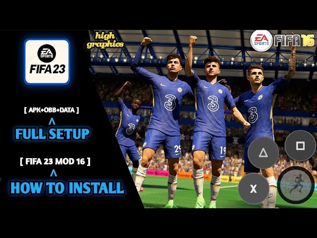 How to setup FIFA 23 obb/data file 