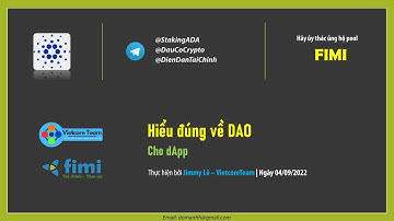 Hiểu đúng về mô hình DAO - dApp | Vietcore Team