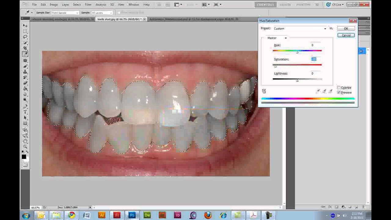 retouching-teeth-and-eye-whites-with-hue-and-saturation-youtube