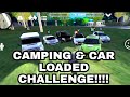 Camping & Car loaded challenge!!! | Car parking multiplayer