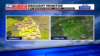 Drought worsens for the Upstate, much needed rain ahead