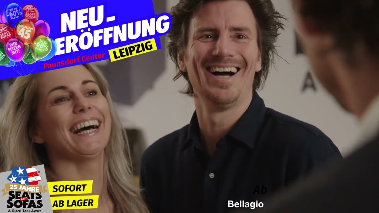 Seats and Sofas ab sofort auch in Leipzig | Bellagio 2-Sitzer-Sofa