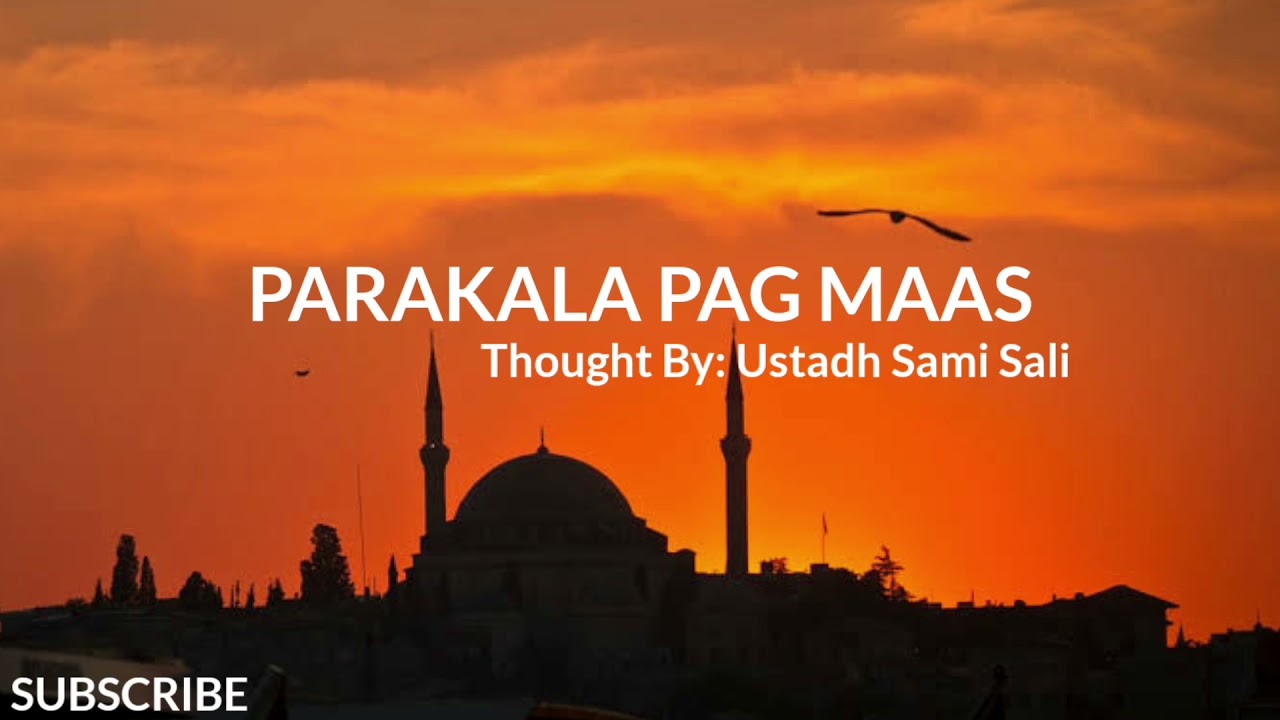 tausug khutbah - parakalah pag maas(thought by ustadh sami sali) | Abdu radz tv