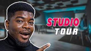 I Toured Fisayo Fosudo's $50,000 Youtube Studio || Nigeria's most expensive Youtube Studio