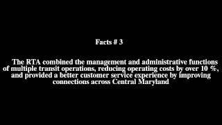 Regional Transportation Agency of Central Maryland Top # 6 Facts