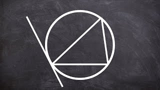 Circle theorem 7 | Alternate segment theorem