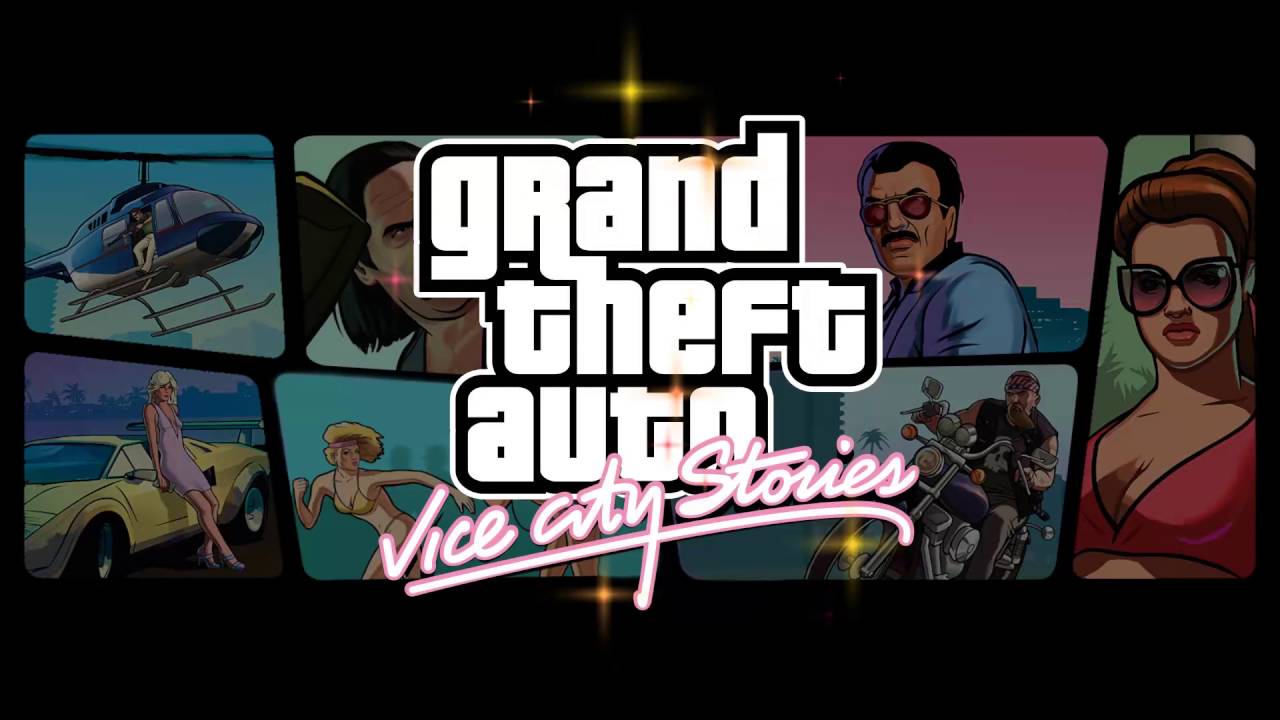 Grand Theft Auto Vice City Stories Logo Font Intro Animation Video Youtube