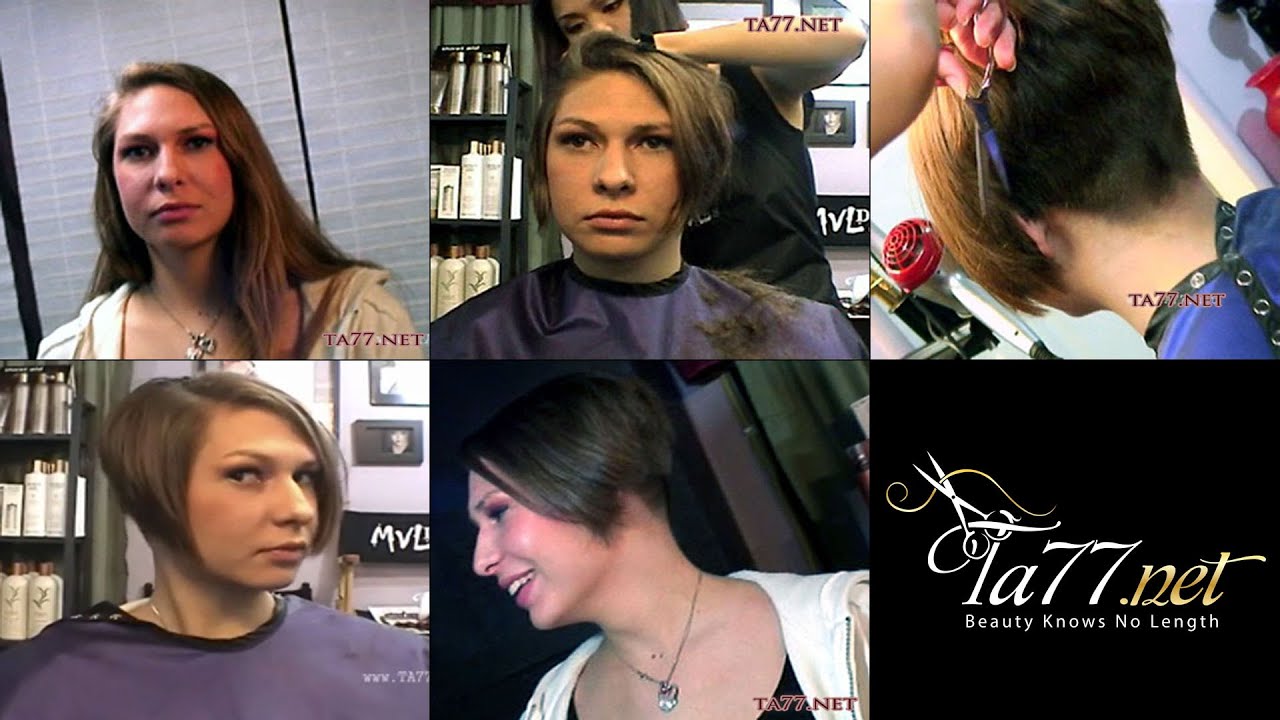 Leni SX - Pt 2: Short Hair Virgin Goes Short (Free Video)