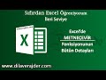 Excel Eğitim Dersleri 117 - METNEÇEVİR Fonksiyonu Detayları - İngilizce Sürümlerde Text Functions