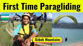 My First Time Paragliding Experience | Uzbekistan