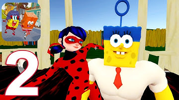 SPONGELADY BOB SCARY GAME Gameplay Walkthrough Part 2 (IOS/Android)