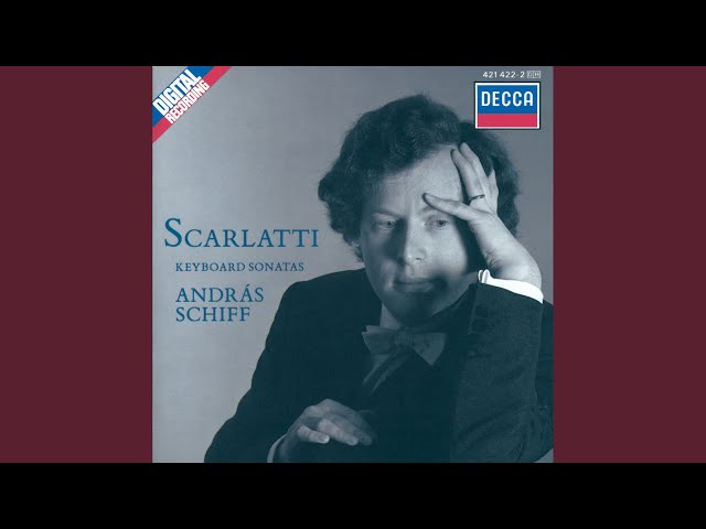 Scarlatti - Sonate pour clavier Kk 450 : Andras Schiff, piano