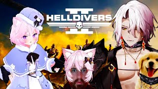 Aethel Plays Helldivers 2  Part 1 (ft. Nyanners & Tectone)